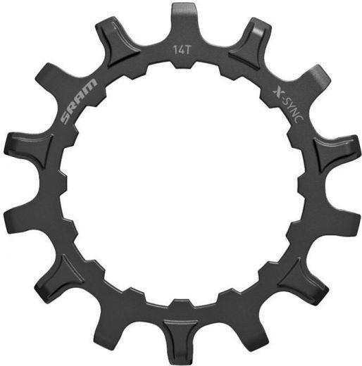 foaie angrenaj sram x sync 14t pentru bosch black