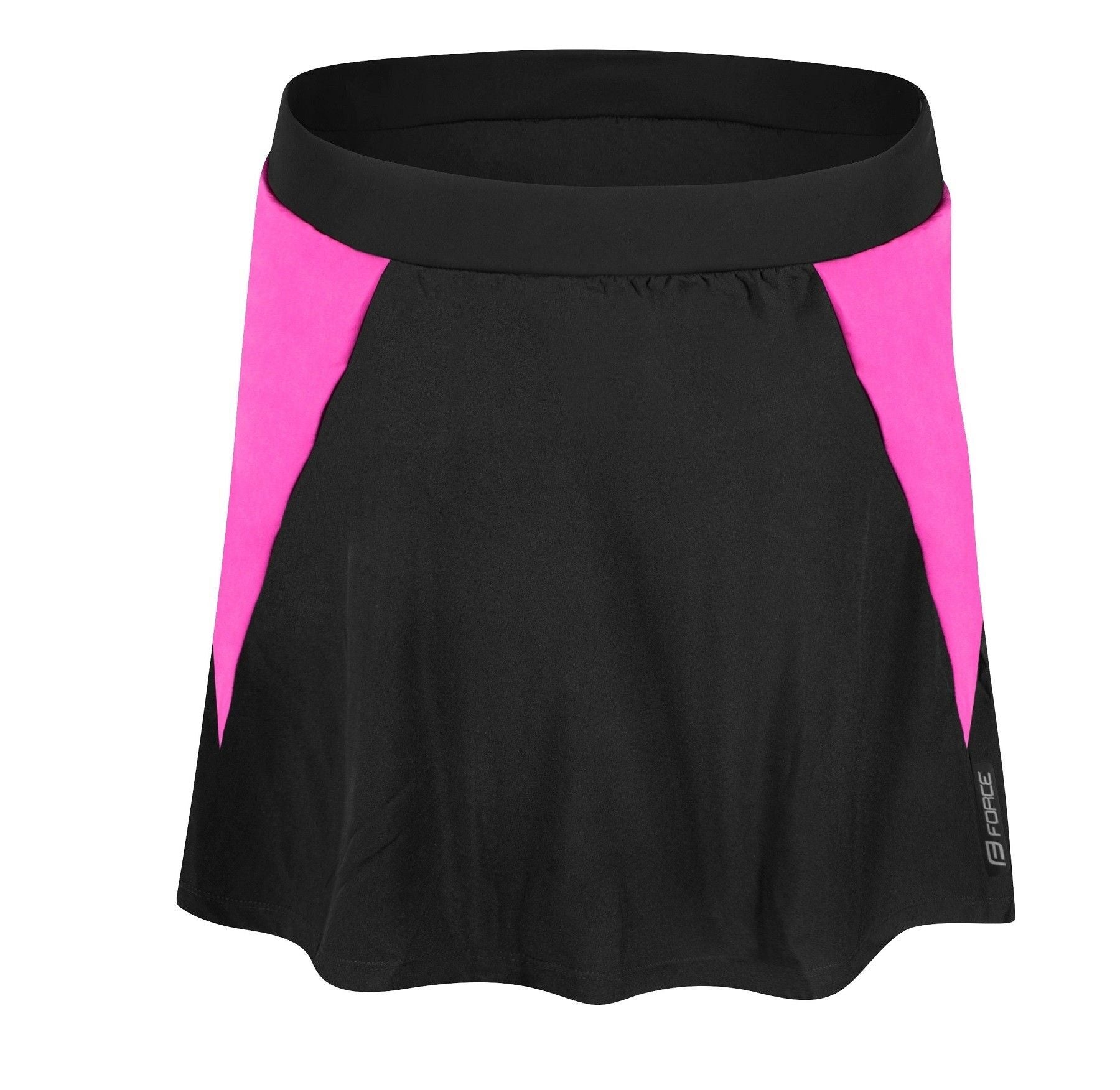 fusta cu pantaloni scurti cu bazon force daisy negru roz m