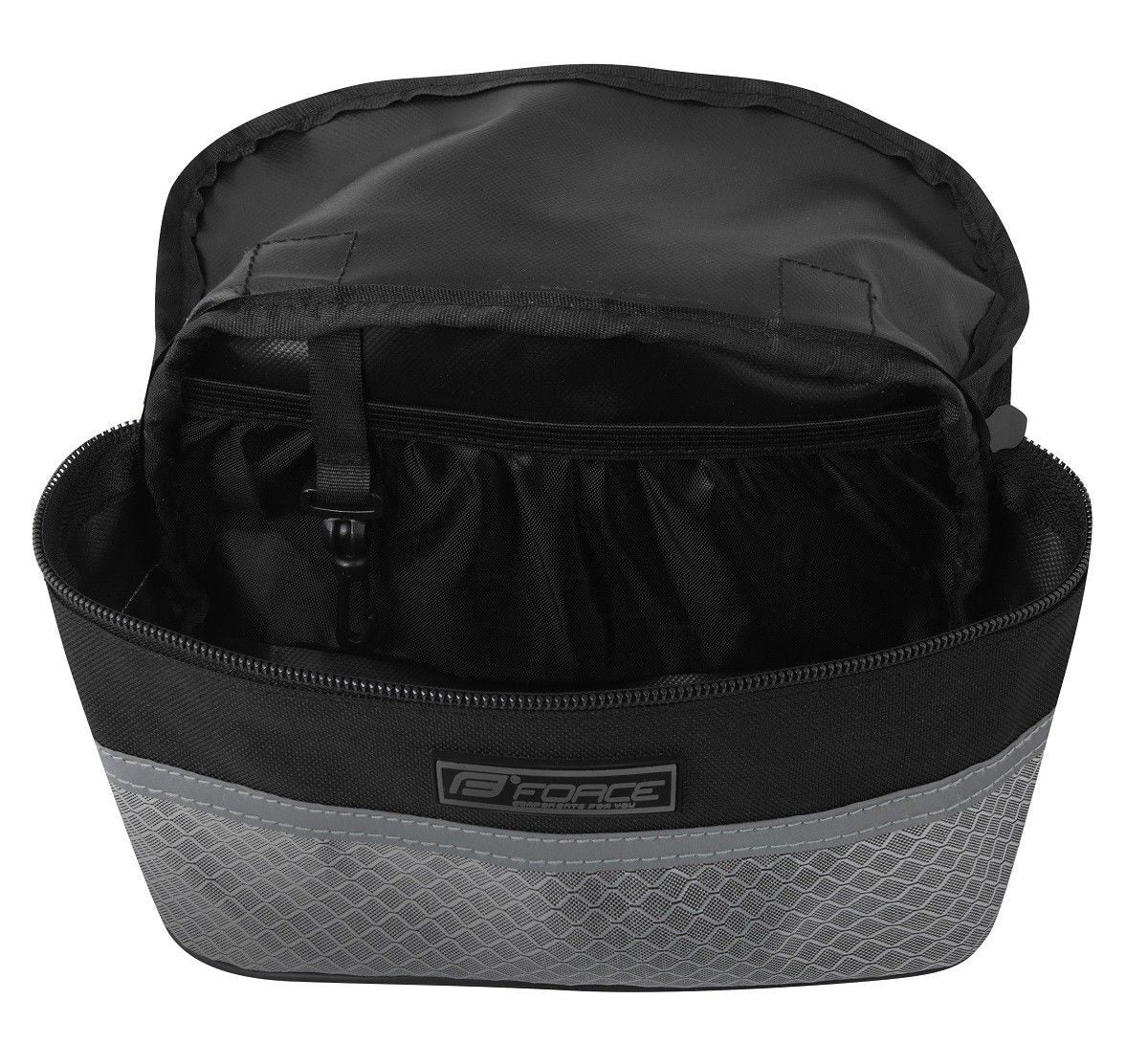 geanta pe ghidon force roller negru gri