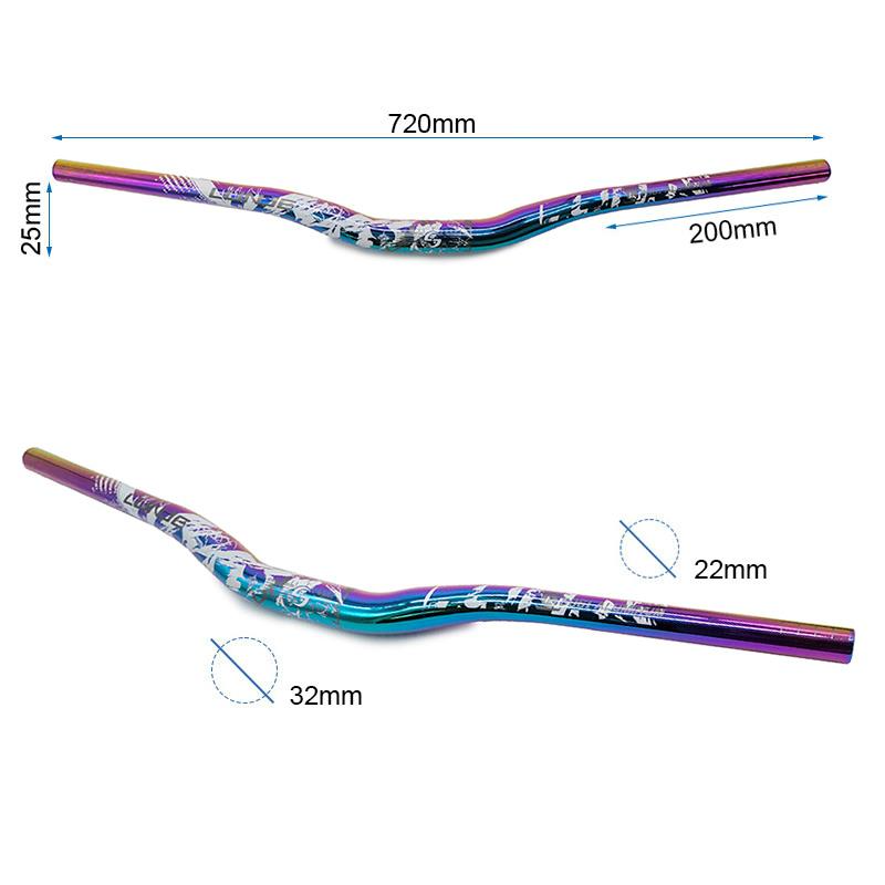 Ghidon 720mm cu rise 25mm multicolor 1