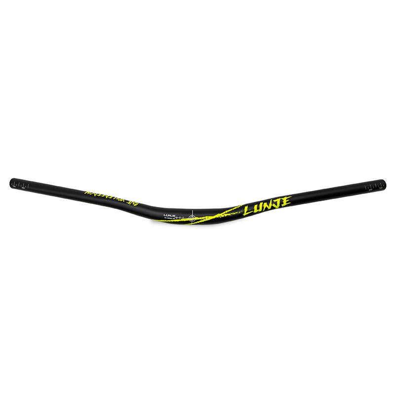 Ghidon 780mm cu rise 25mm negru-verde
