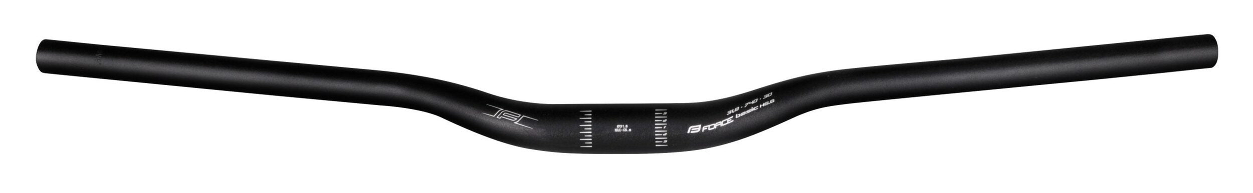 ghidon force basic h66 rised 318 740mm al negru mat scaled