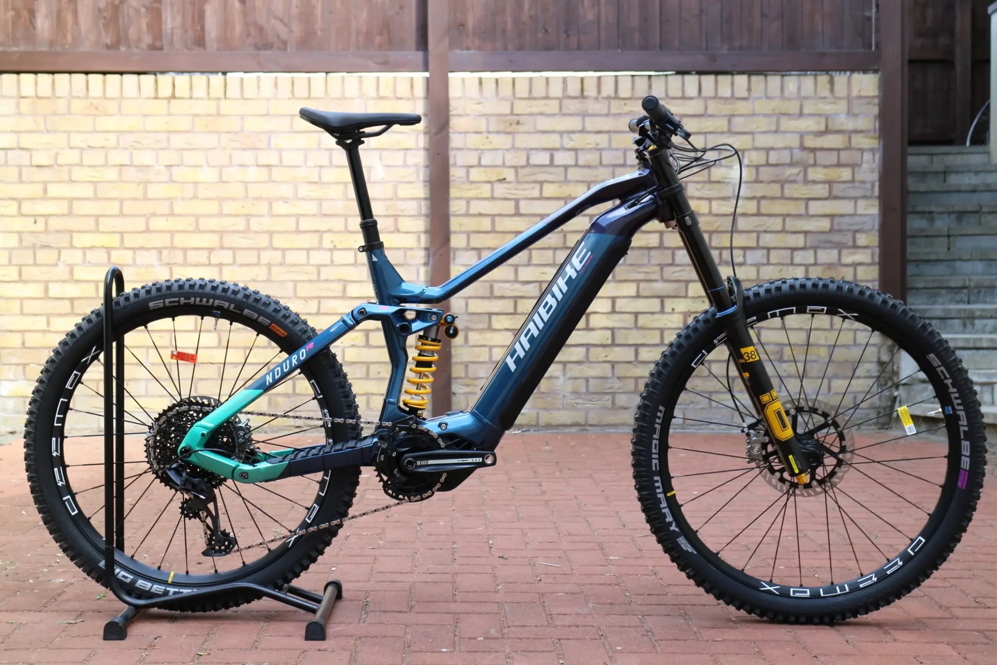 haibike nduro 8 freeride 2023 mountain bike bluepurpleyellow a scaled 2