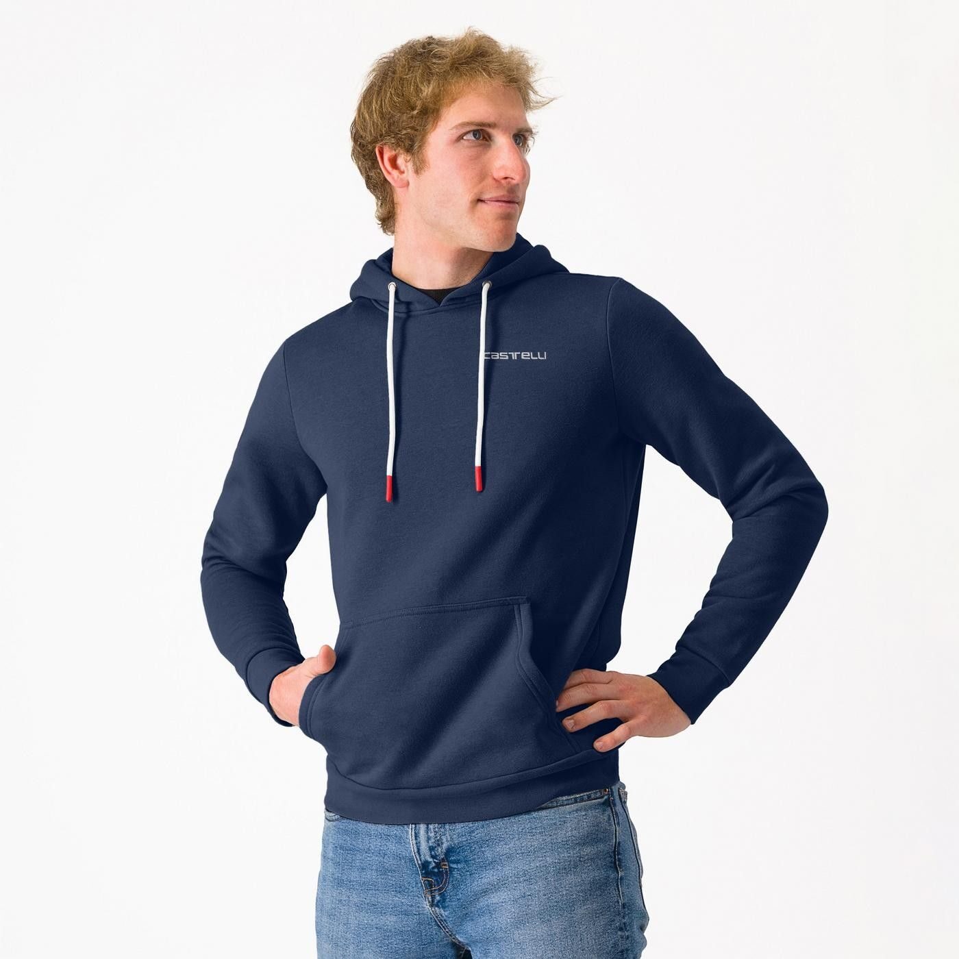 hanorac castelli classico hoodie indigo m