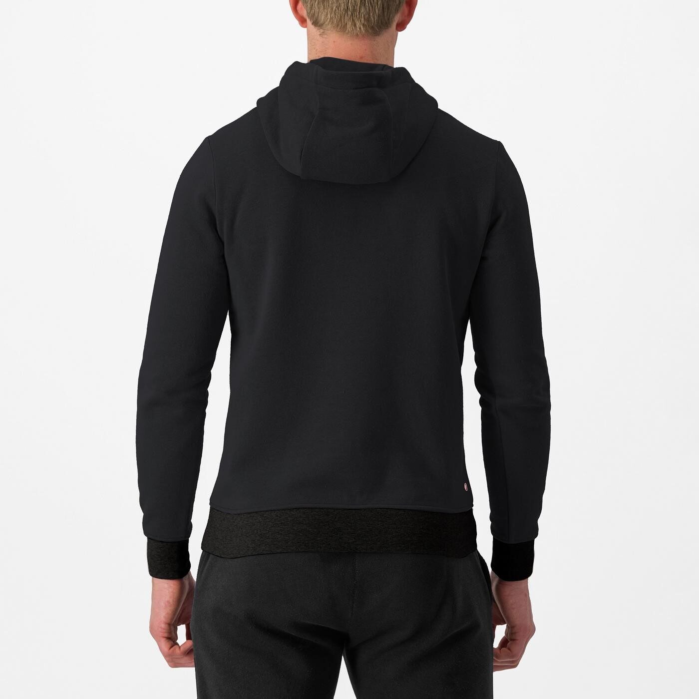 hanorac castelli logo hoodie negru xl 1