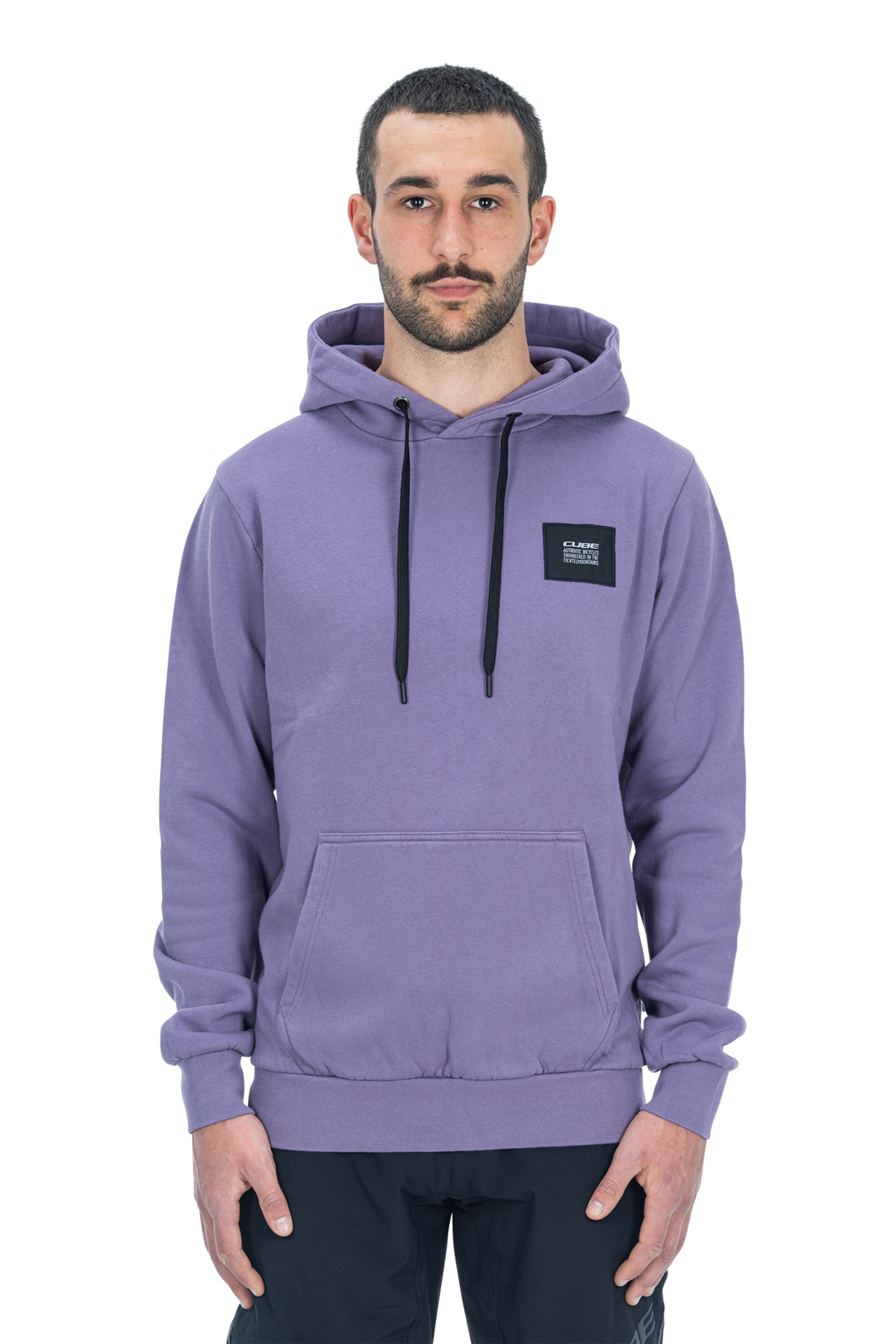 Hanorac CUBE Organic Hoodie Violet