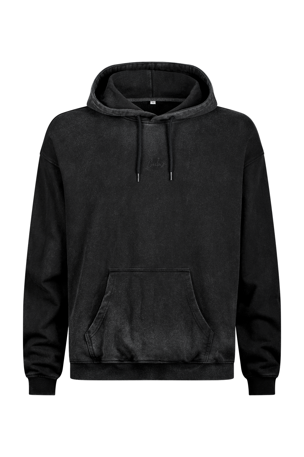Hanorac CUBE Script Gty Fit Washed Grey