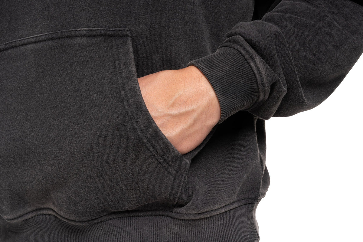 Hanorac CUBE Script Gty Fit Washed Grey