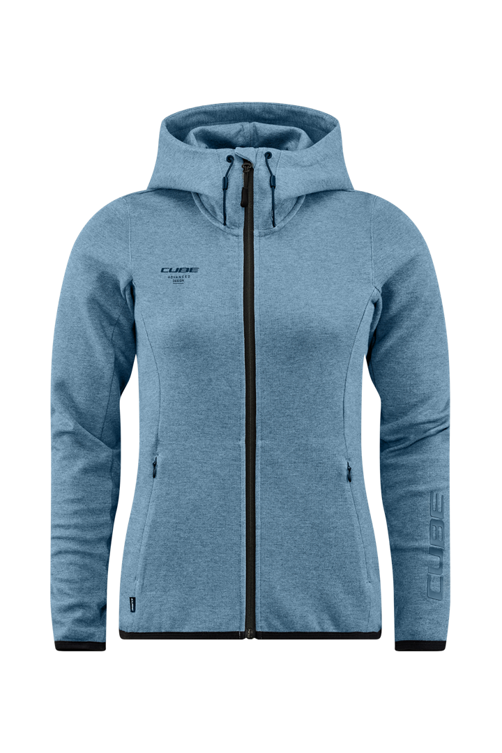 Hanorac CUBE WS Zip Hoodie Advanced Albastru