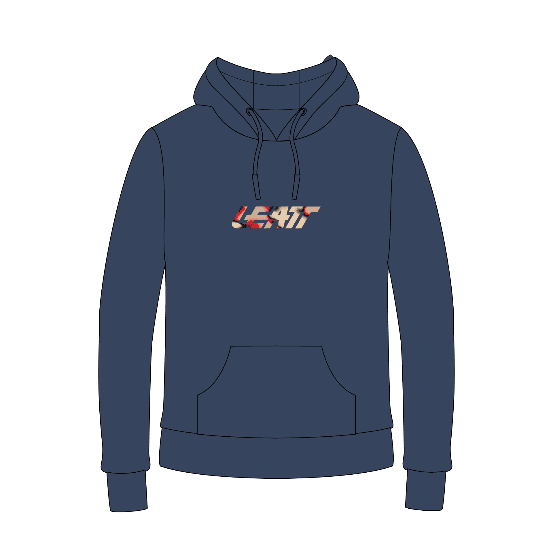 Hanorac Leatt Hoodie Core Denim Blue L