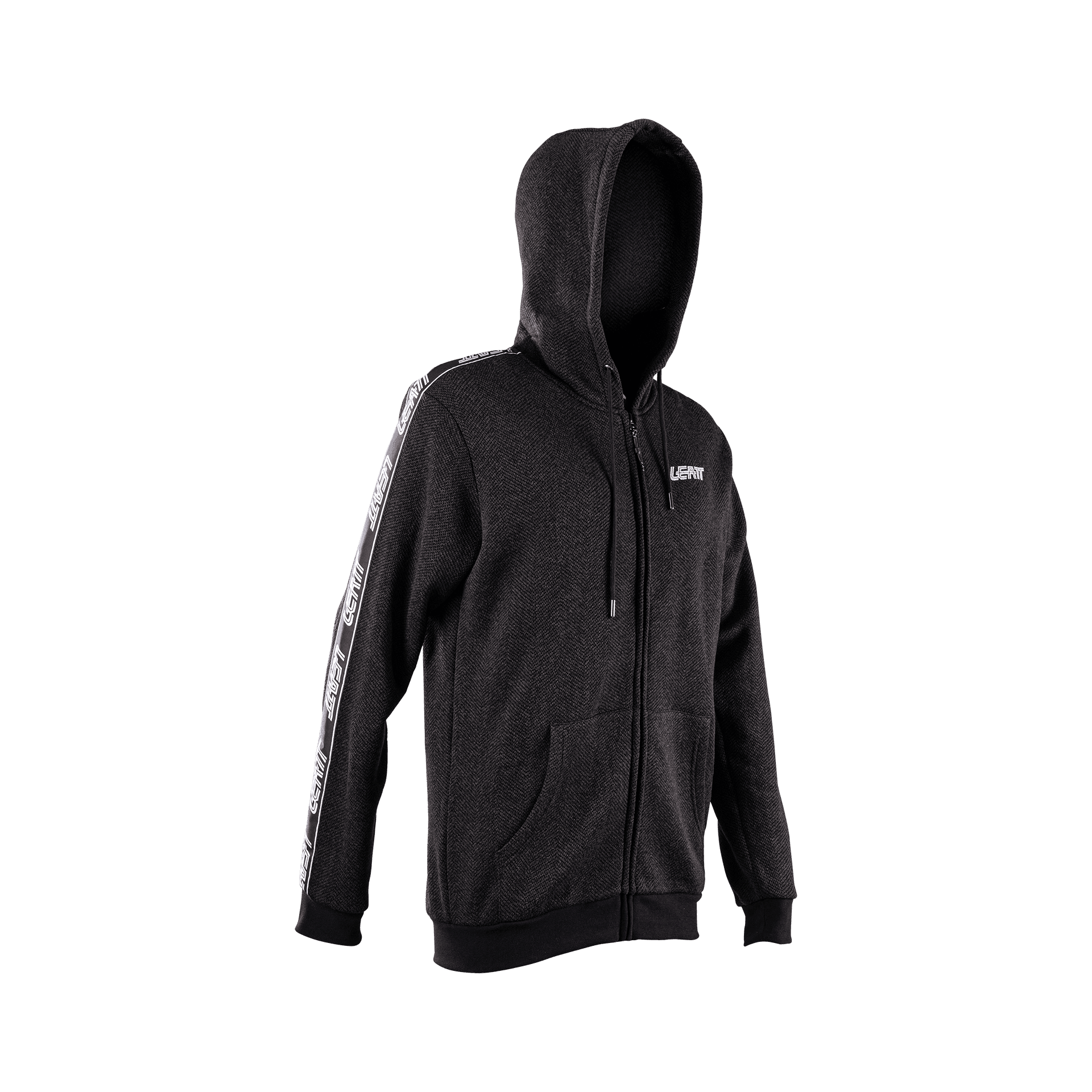 Hanorac Leatt Tech Zip-Hoodie Black M