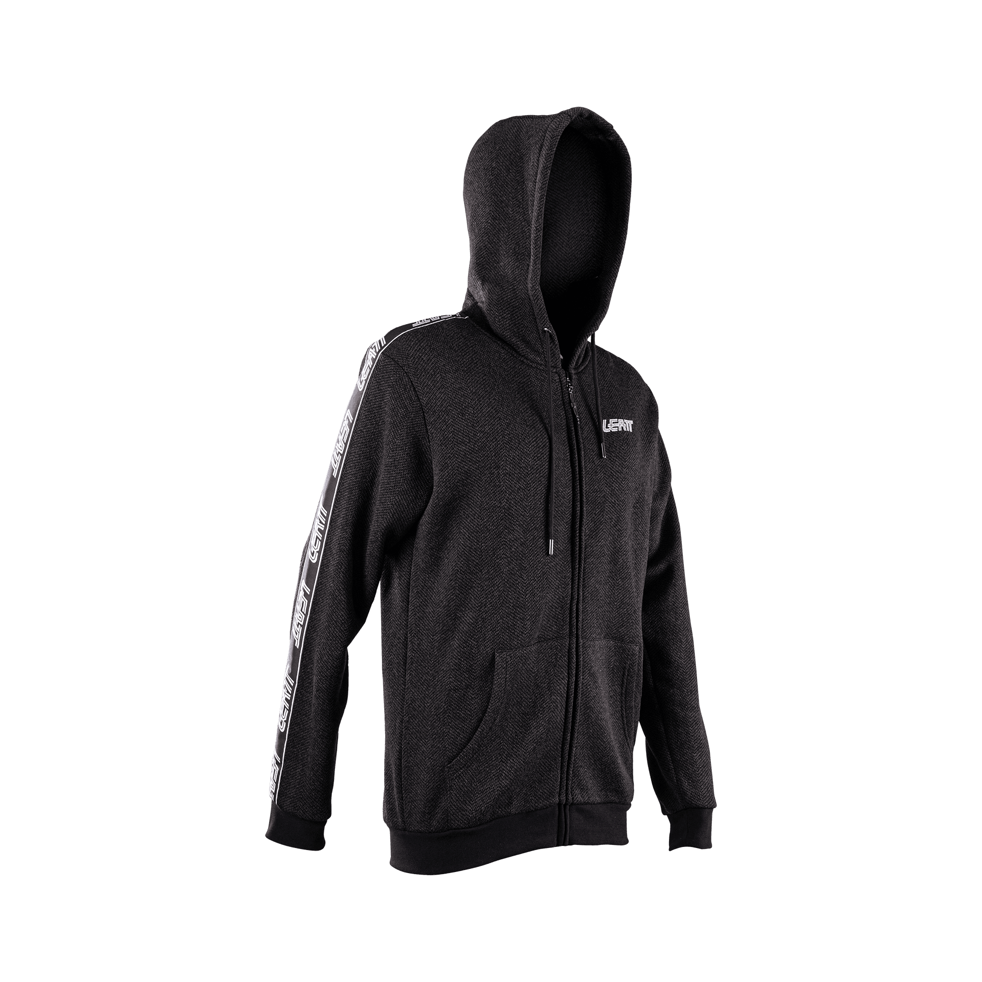 Hanorac Leatt Tech Zip-Hoodie Black S