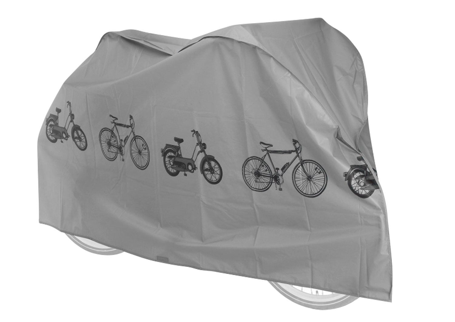 husa bicicleta force 220x120x68cm silver