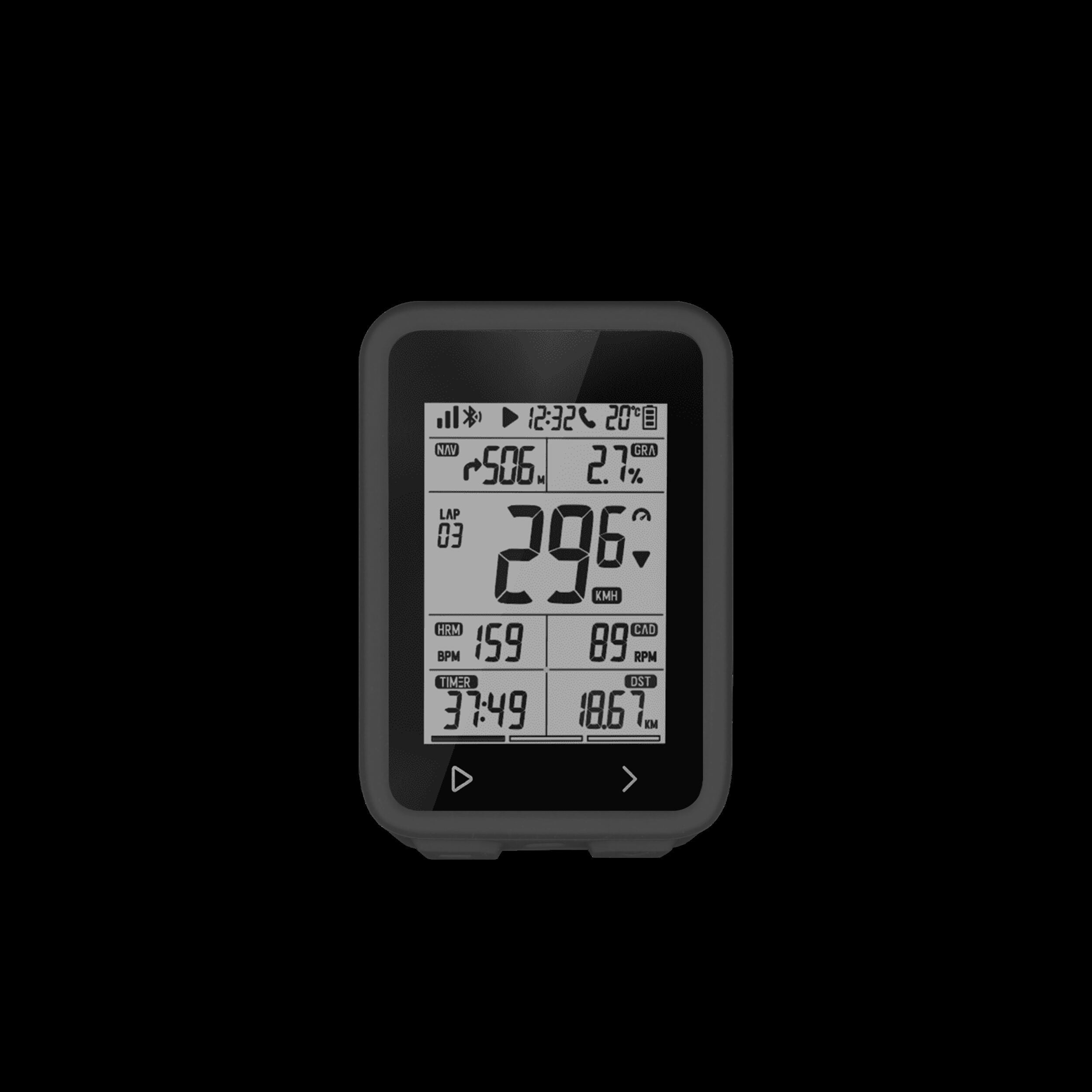 husa silicon igpsport bh320 negru 6
