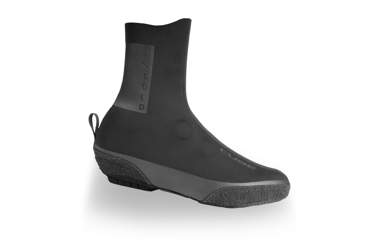 Huse Pantofi CUBE Neoprene MTB Black