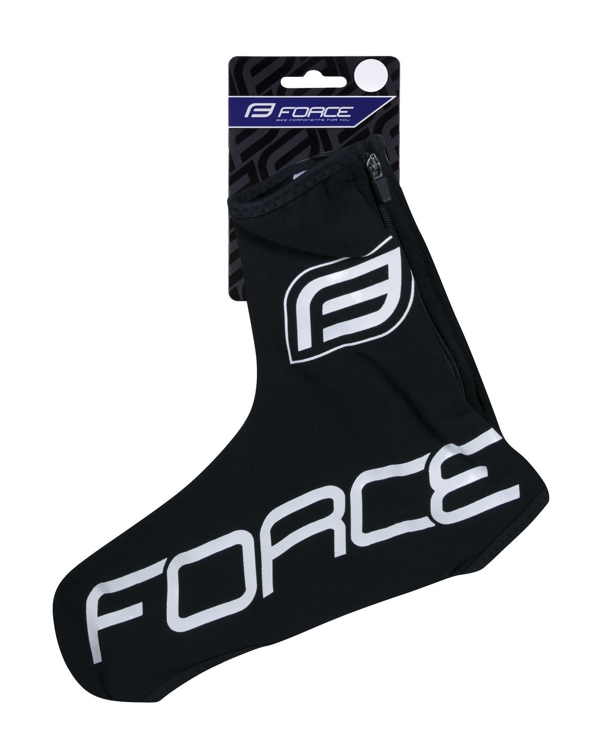 Huse pantofi Force Lycra Termo negre L-XL