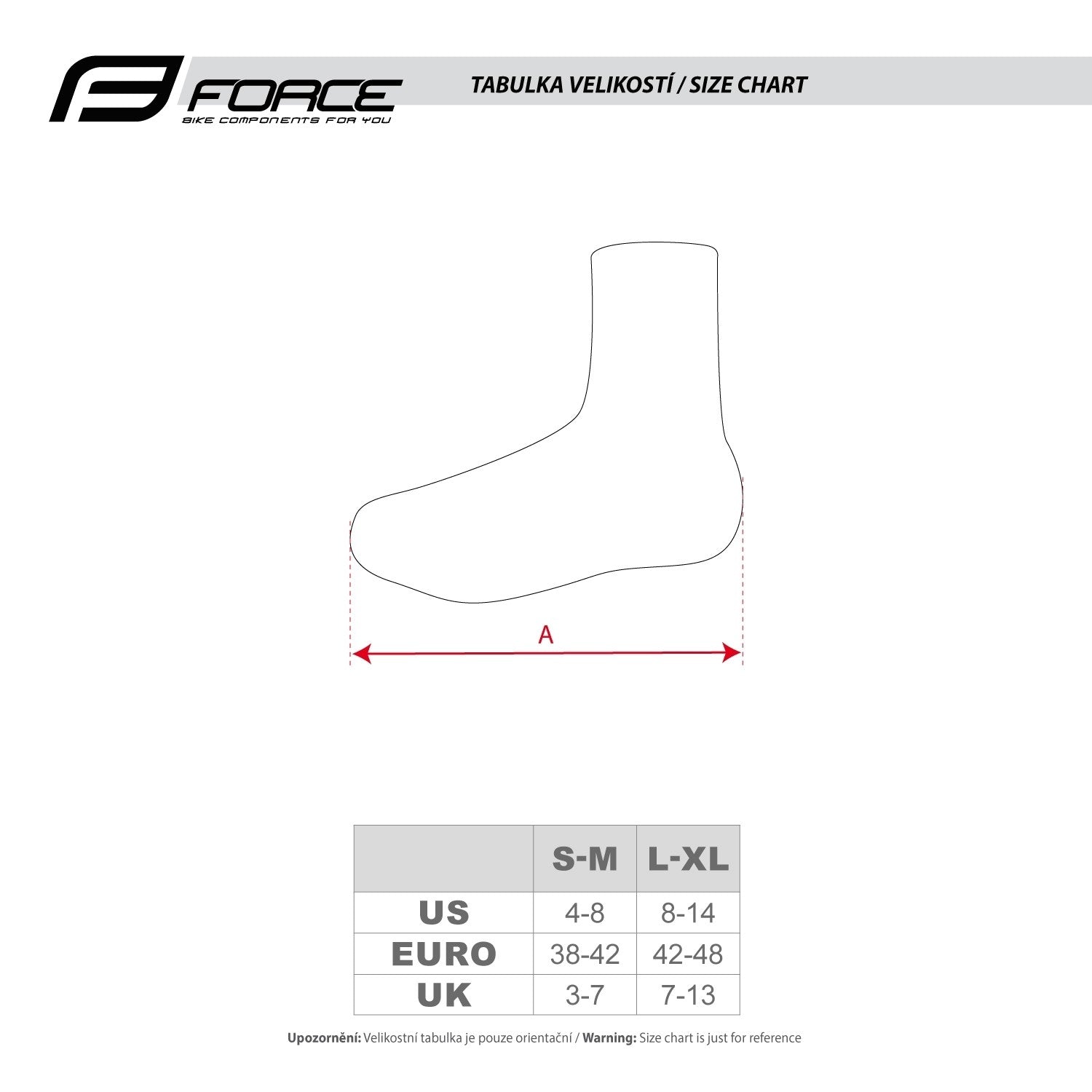 Huse pantofi Force Lycra Termo negre L-XL