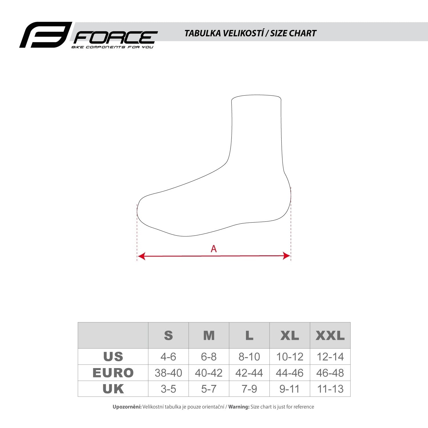 Huse Pantofi Force Rainy MTB Black XL