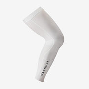 Incalzitoare picioare Castelli UPF 50+ Leg 3, unisex, alb S