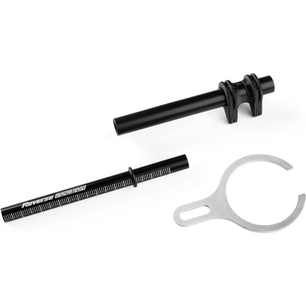 indicator reverse travel and sag