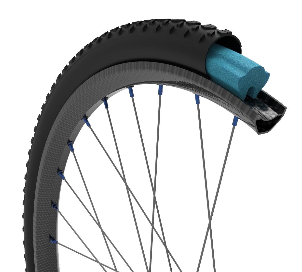 insertii pentru anvelope tubeless tubolight evo gravel 28 37c 45c 1