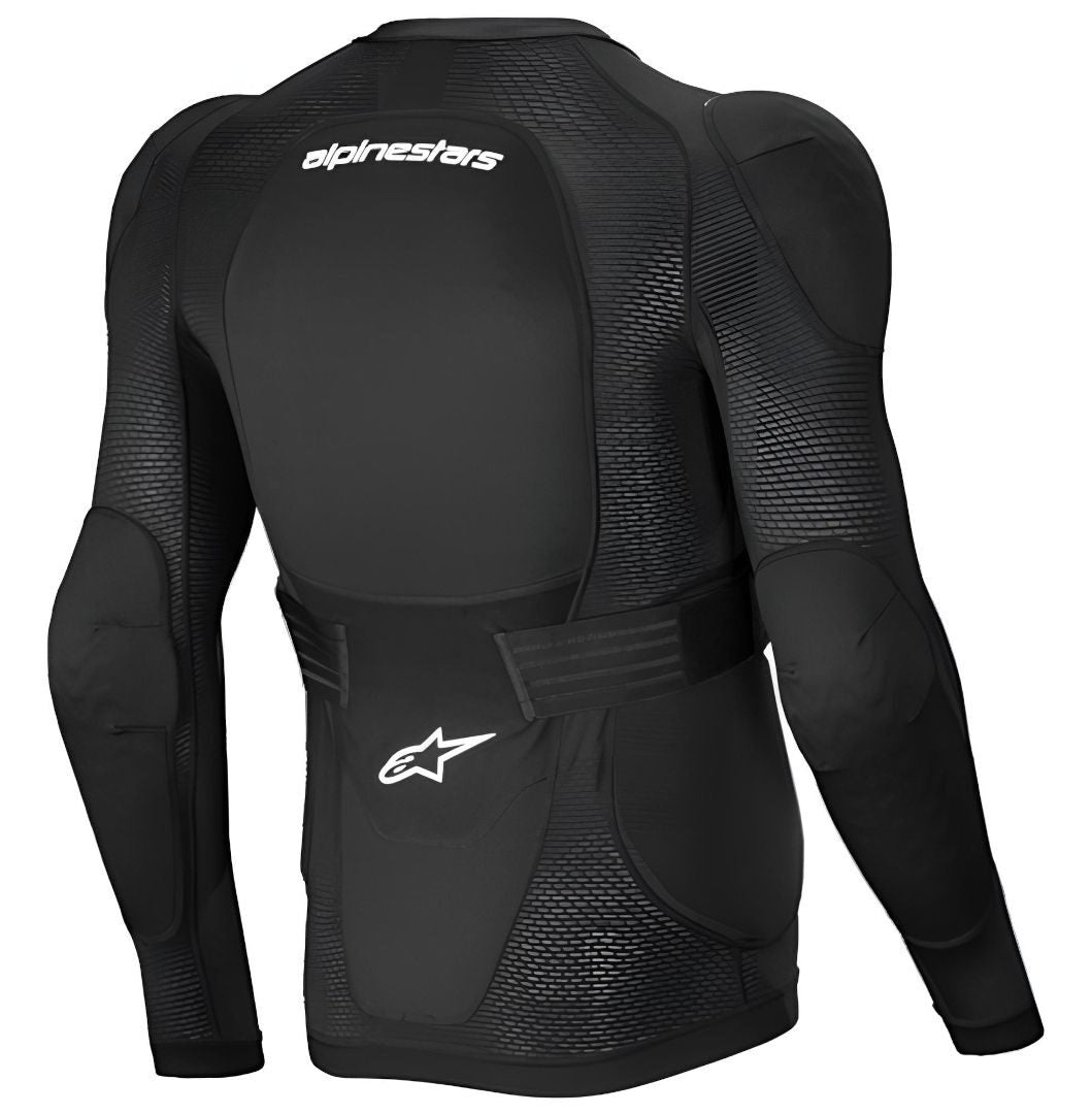 jacheta alpinestars a impact plasma protection jacket ls black white l 1