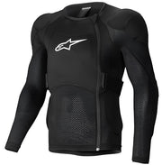 jacheta alpinestars a impact plasma protection jacket ls black white l