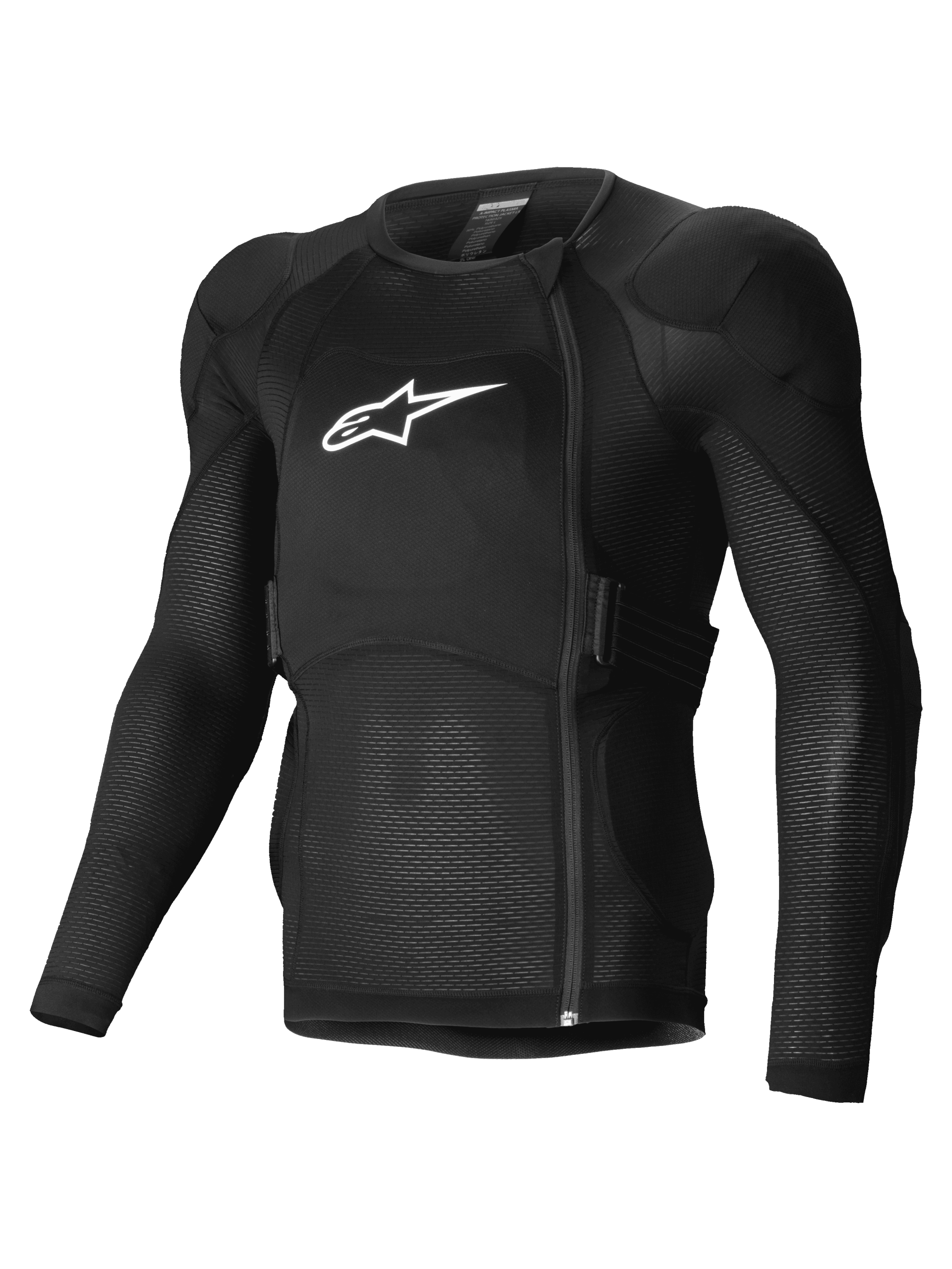 Jacheta Alpinestars A-Impact Plasma Protection Jacket LS Black/White XXL