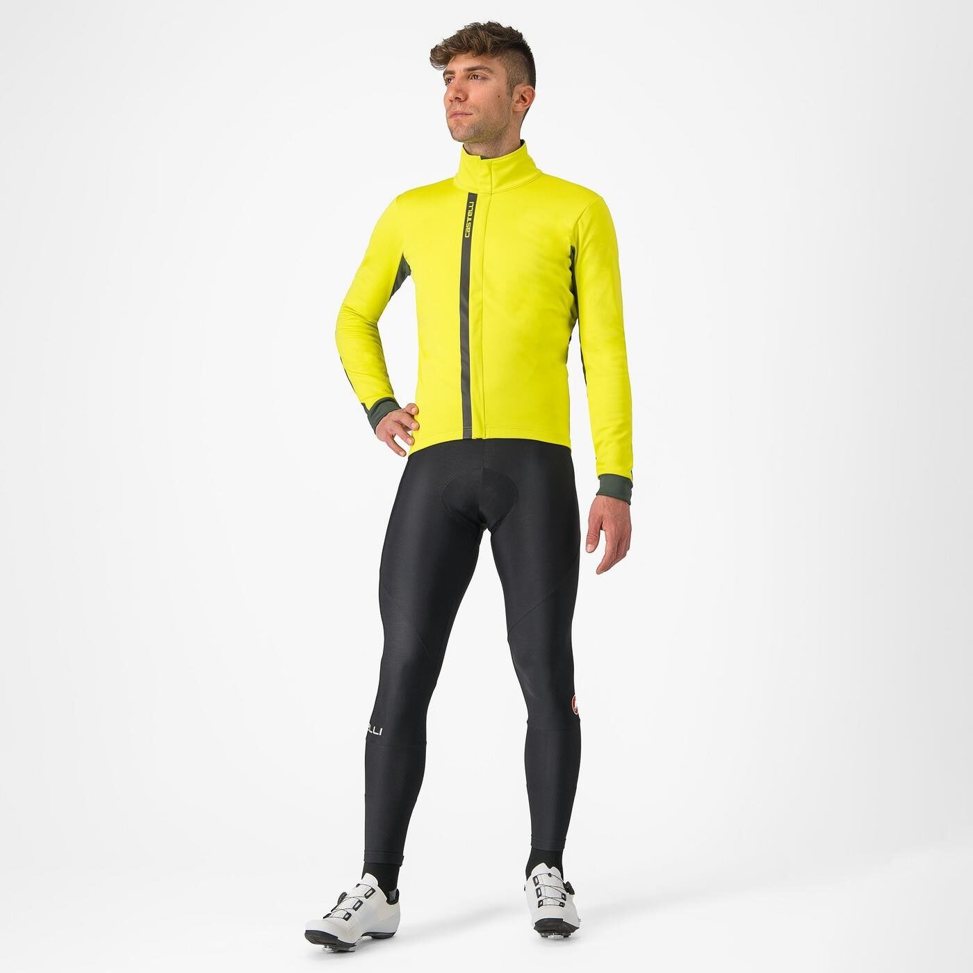 jacheta castelli entrata galben fluo kaki m 5
