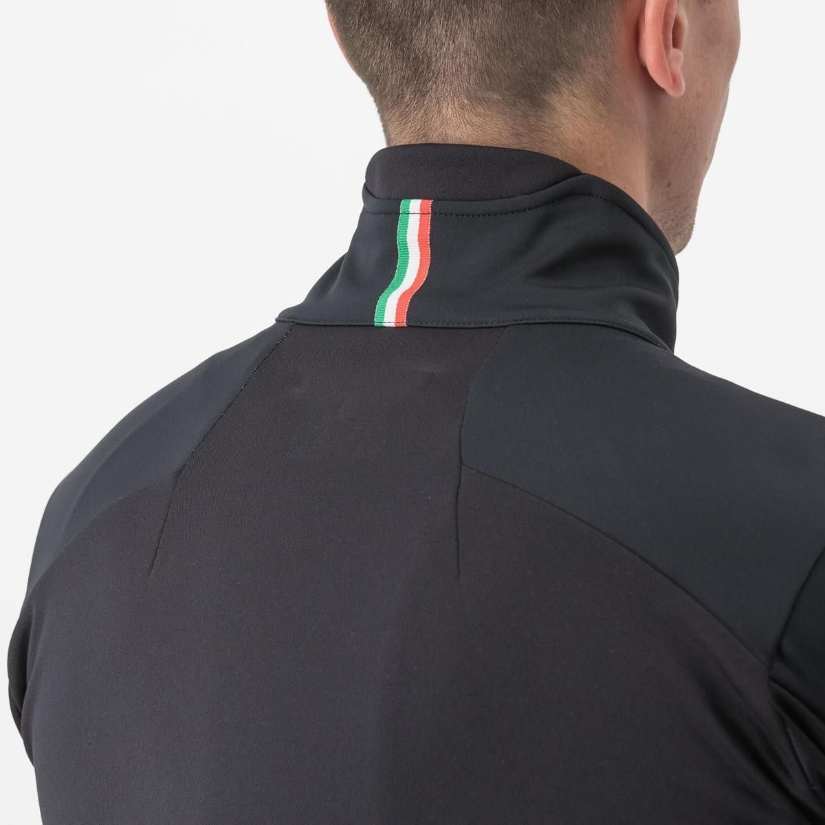 jacheta castelli entrata negru rosu l 2