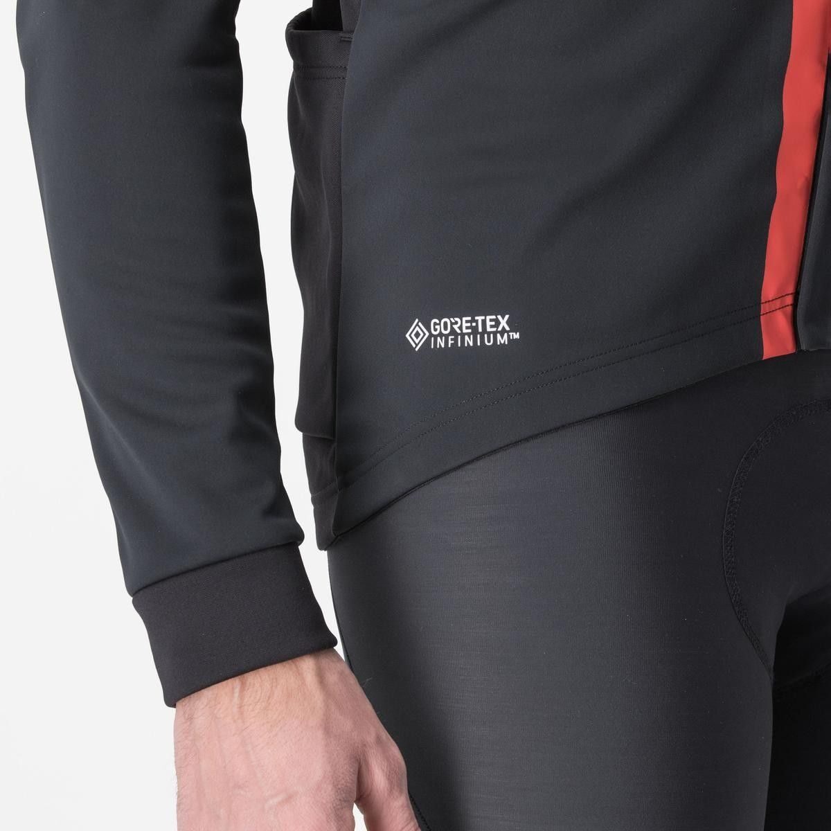 jacheta castelli entrata negru rosu l 4