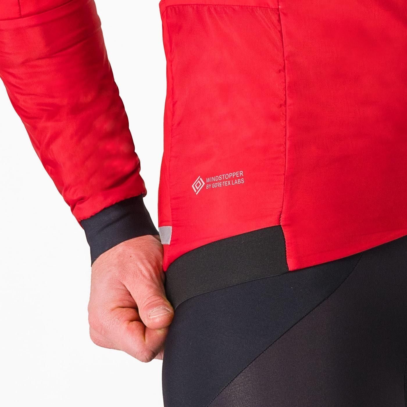 jacheta castelli fly thermal rosu aprins l 3