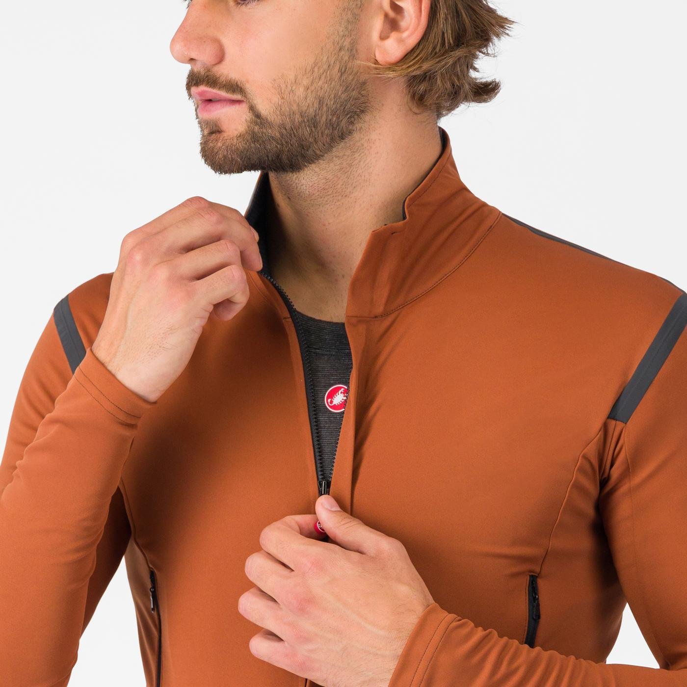 Jacheta Castelli Perfetto RoS 3 Maro Deschis/Negru Reflex XL