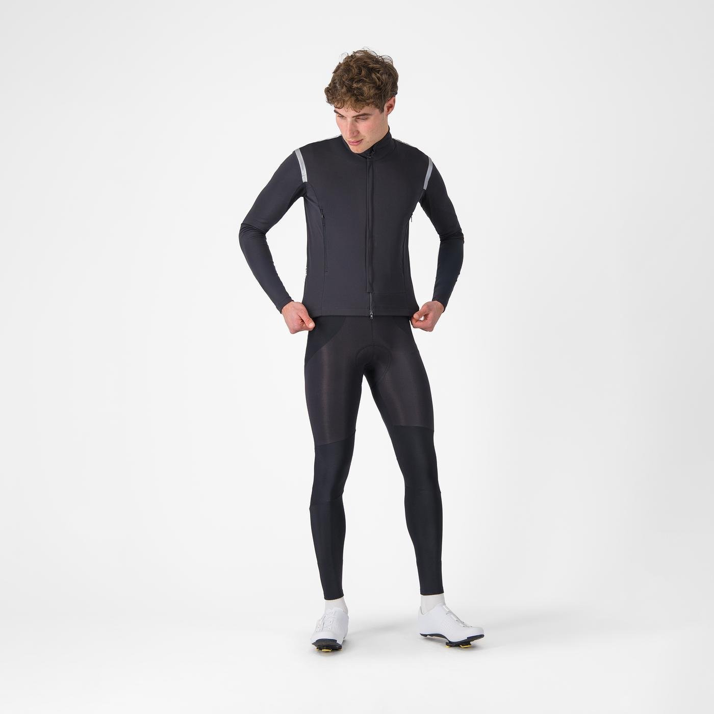 Jacheta Castelli Perfetto RoS 3 Negru Deschis/Argintiu Reflex XL