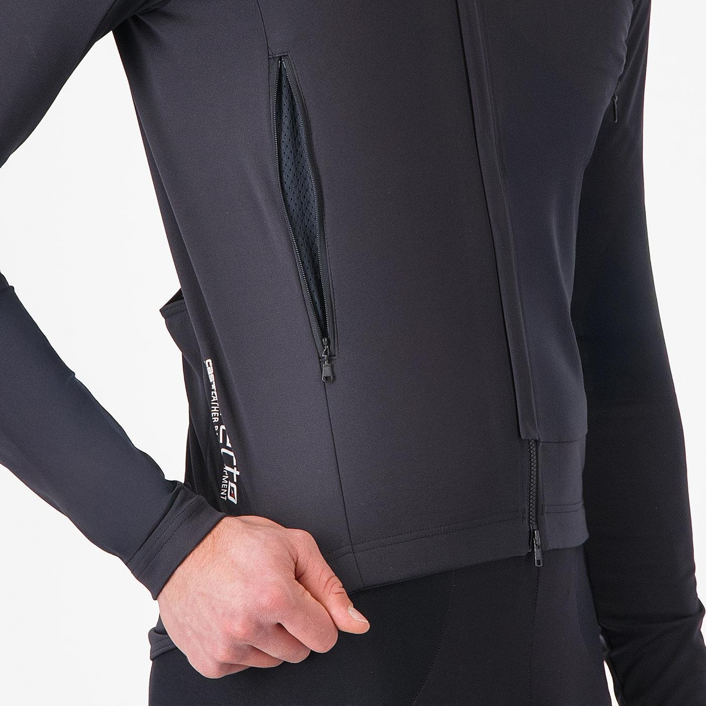 Jacheta Castelli Perfetto RoS 3 Negru Deschis/Argintiu Reflex XXL