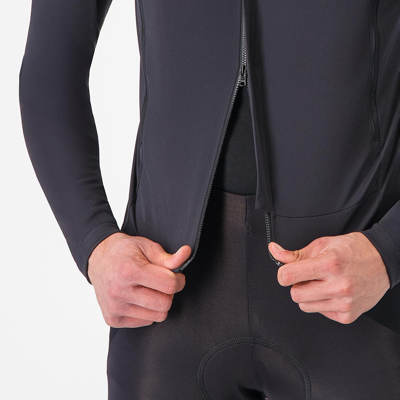 Jacheta Castelli Perfetto RoS 3 Negru Deschis/Argintiu Reflex XXL