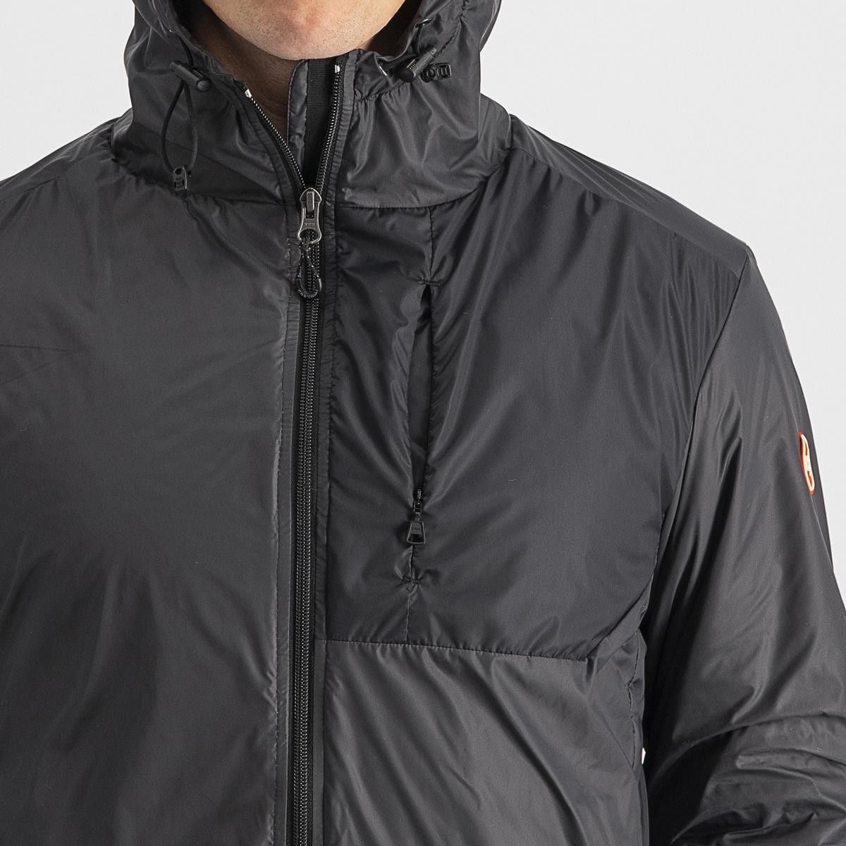 jacheta castelli riscalda puffy antracit galben fluo xl 3