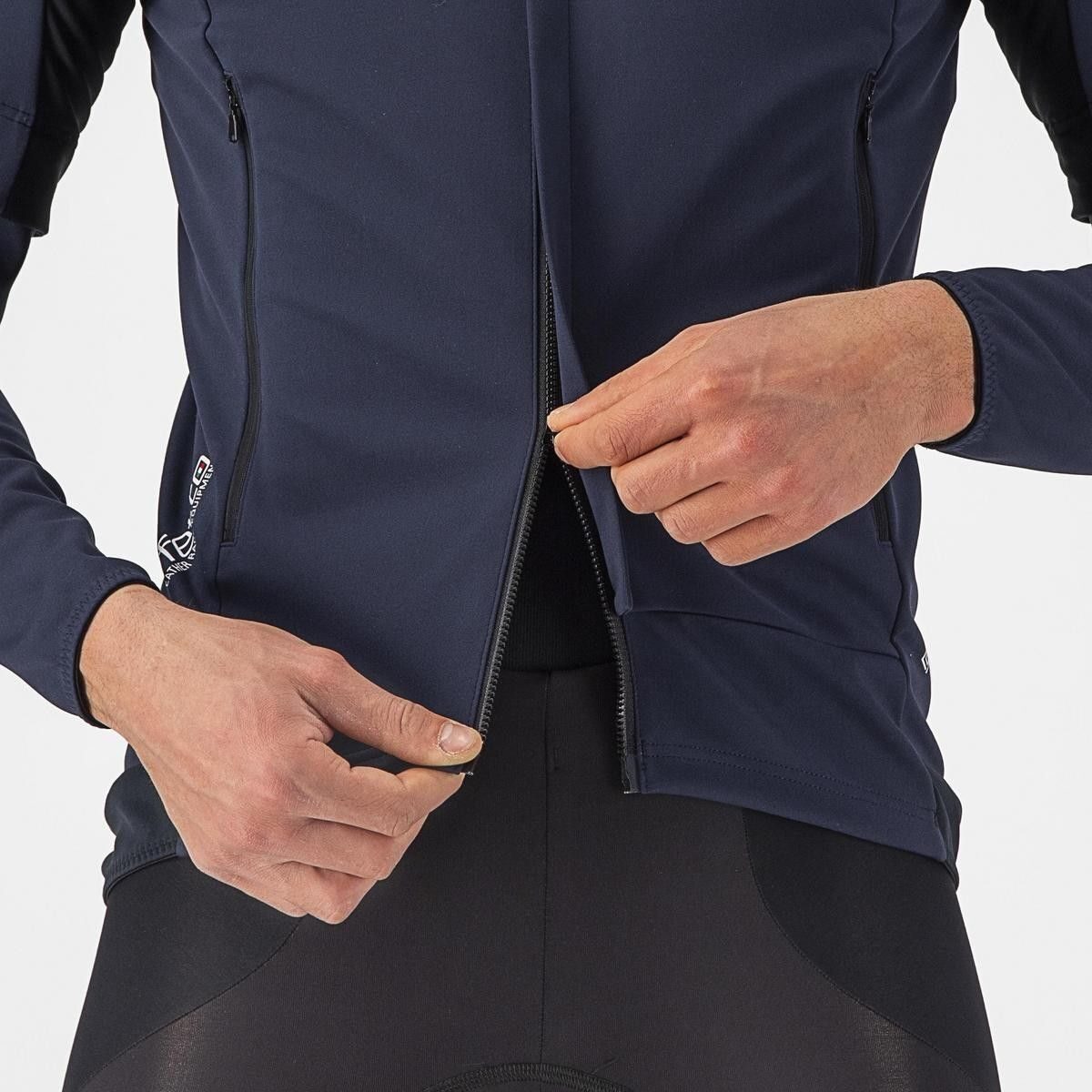 jacheta cu maneci detasabile castelli perfetto ros 2 convertible bleumarin l 2