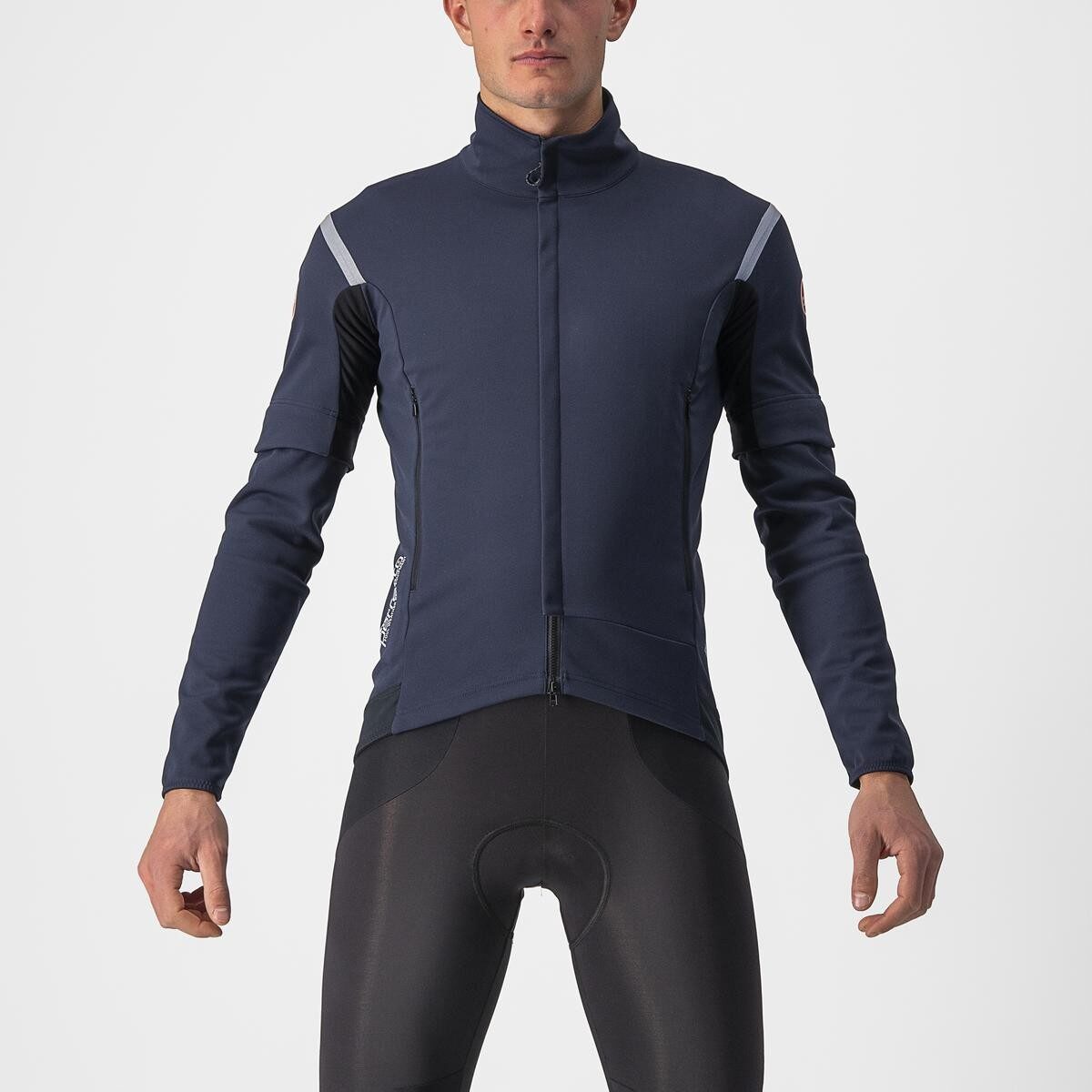 jacheta cu maneci detasabile castelli perfetto ros 2 convertible bleumarin l