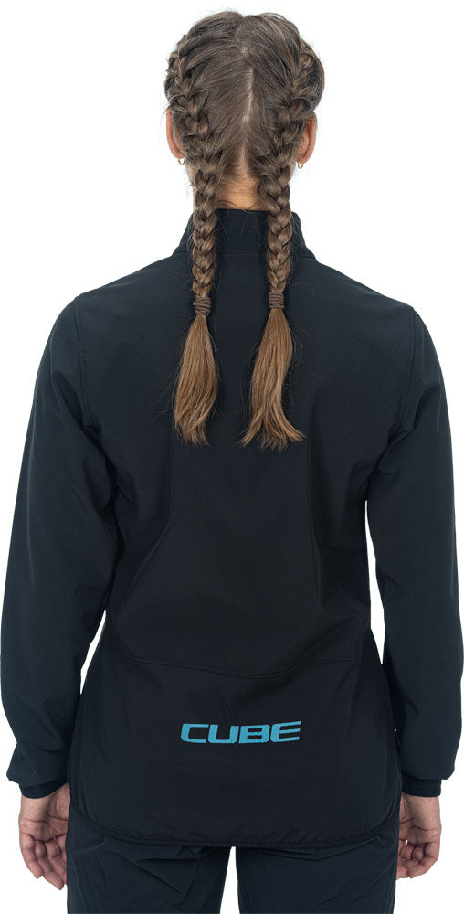 Jacheta CUBE ATX WS Softshell CMPT Black/Blue