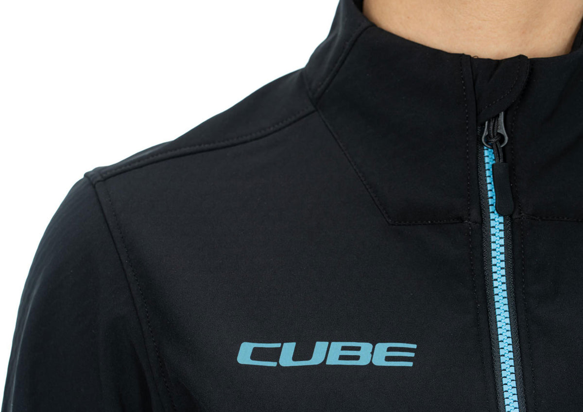 Jacheta CUBE ATX WS Softshell CMPT Black/Blue