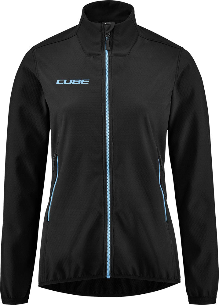 Jacheta CUBE ATX WS Softshell CMPT Black/Blue