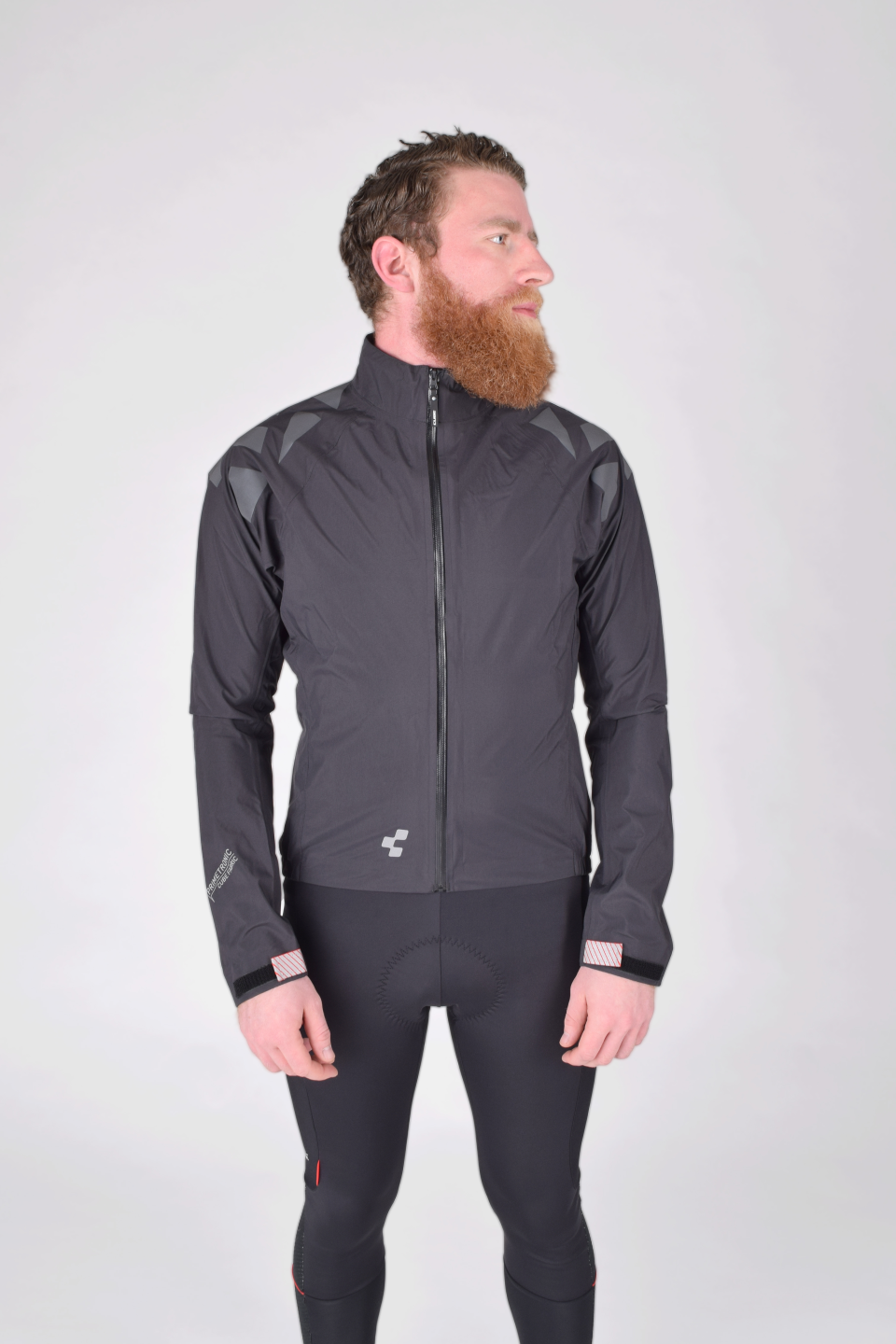 Jacheta CUBE Blackline Rain Jacket Black/Grey