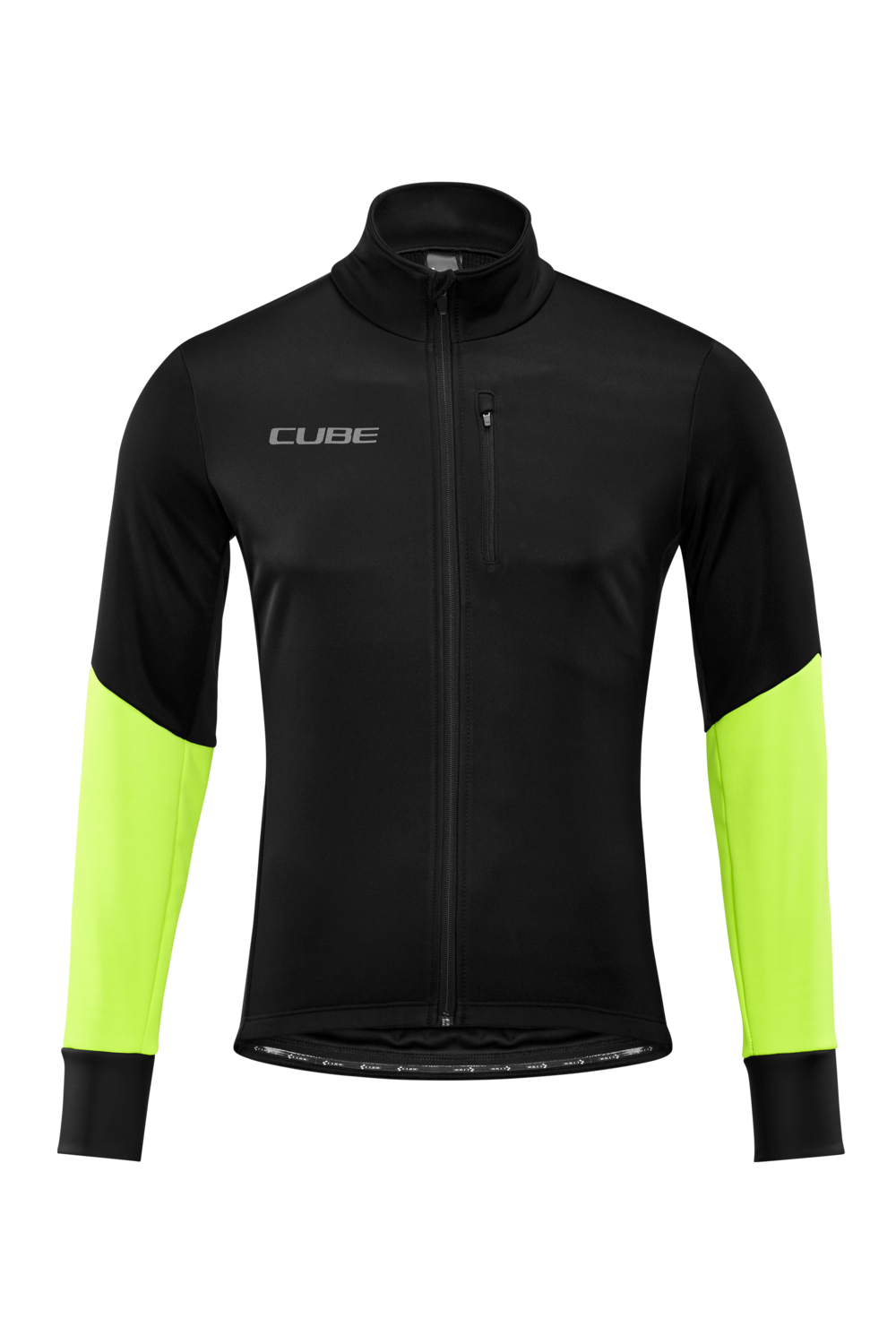 Jacheta CUBE Blackline Softshell Jacket Safety Black N Neon Yellow