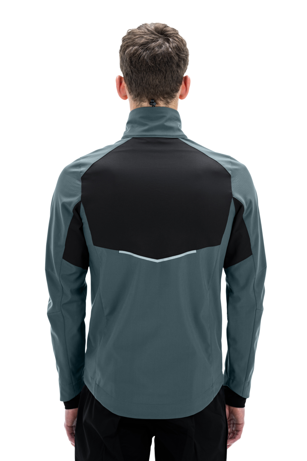 Jachetă CUBE Blackline Softshell Jacket Safety Black N Grey