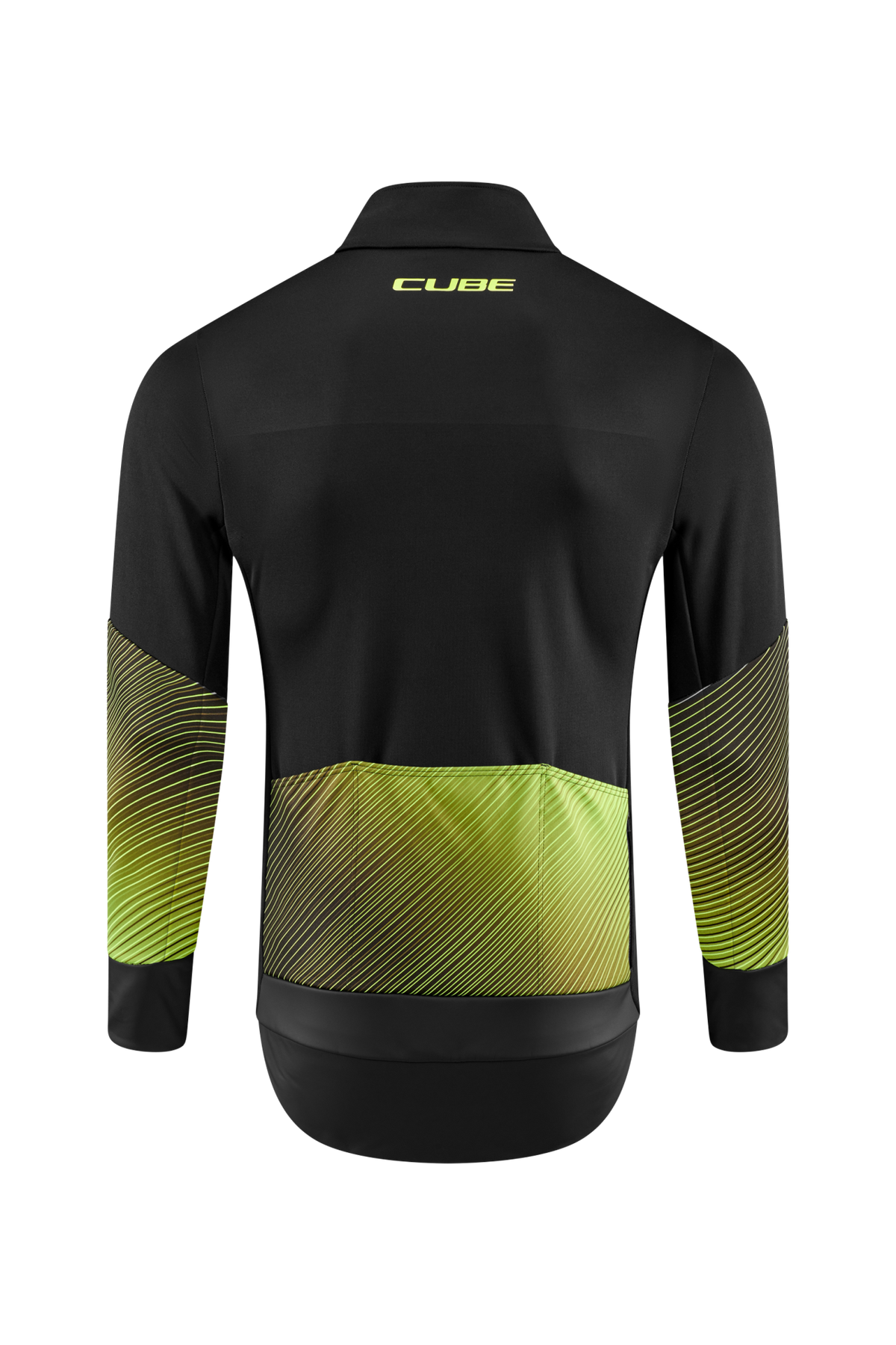 Jacheta CUBE Blackline Softshell Safety Black/Neon Yellow