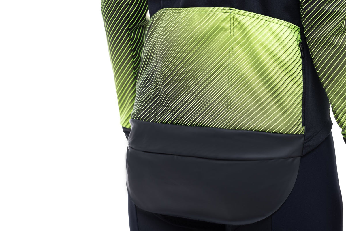 Jacheta CUBE Blackline Softshell Safety Black/Neon Yellow