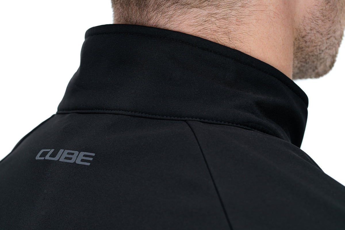 Jachetă CUBE MTB Softshell CMPT Black