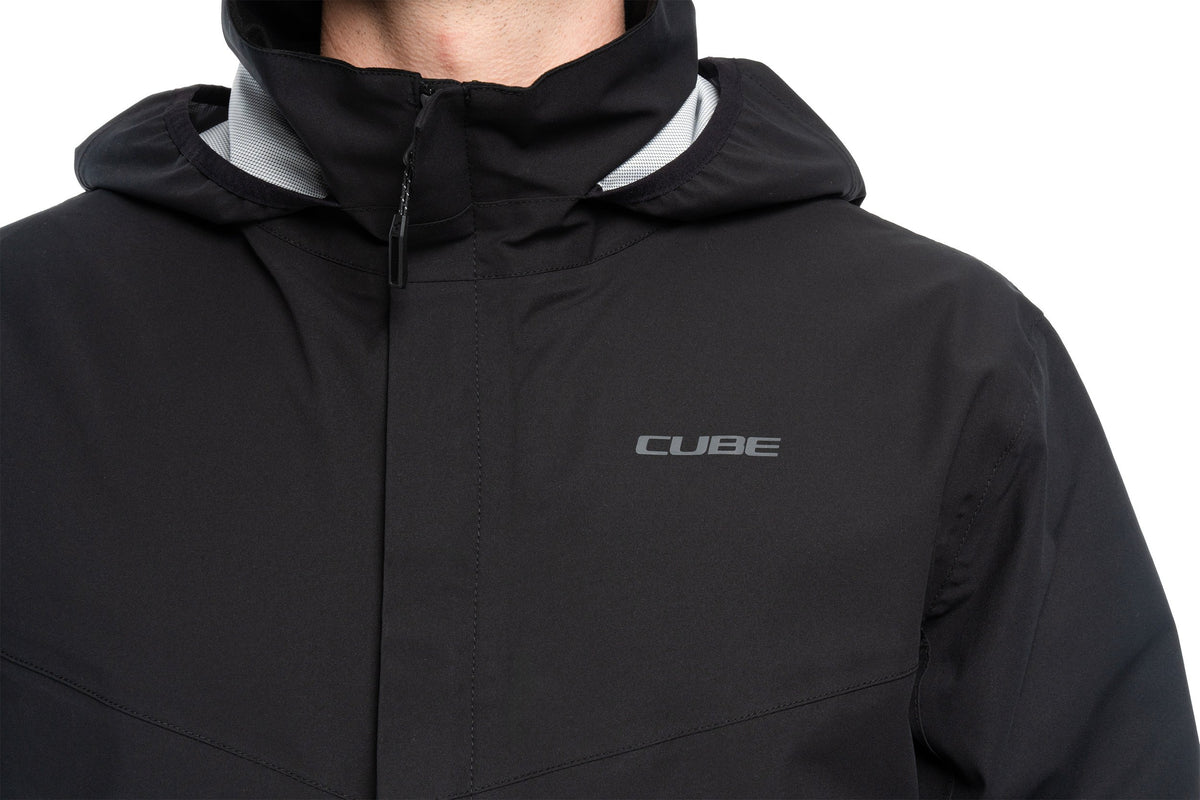 Jachetă CUBE Ploaie Black CMPT