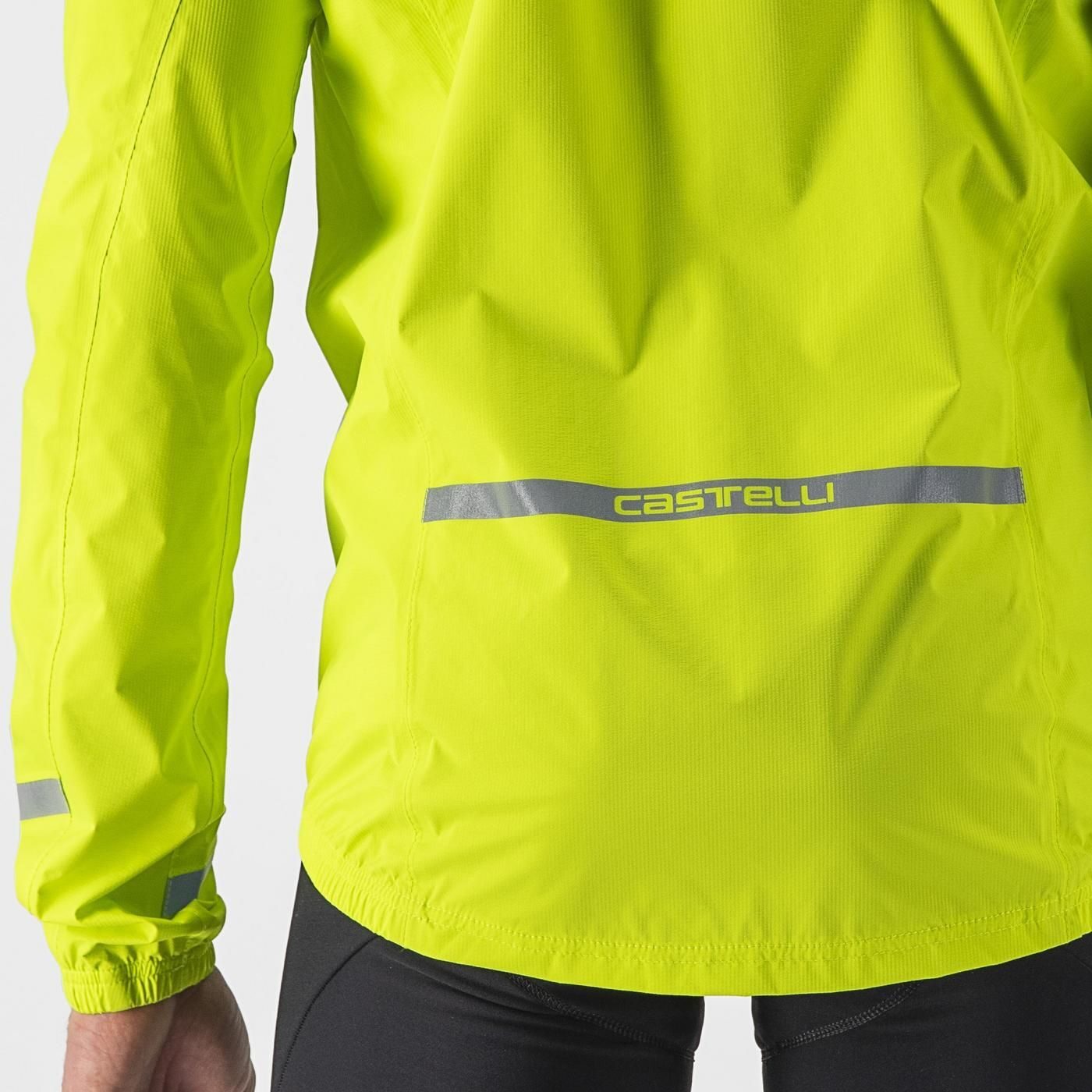 jacheta de ploaie castelli emergency 2 rain galben fluo xl 4